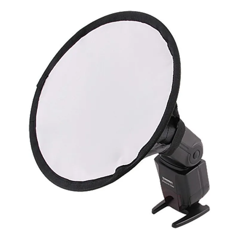 GENERICO - Difusor Circular Softbox 30cm para Flash Speedlite
