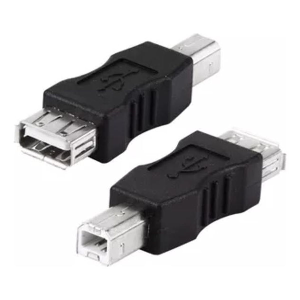 GENERICO - Adaptador USB A Hembra a USB B para Impresoras y Dispositivos