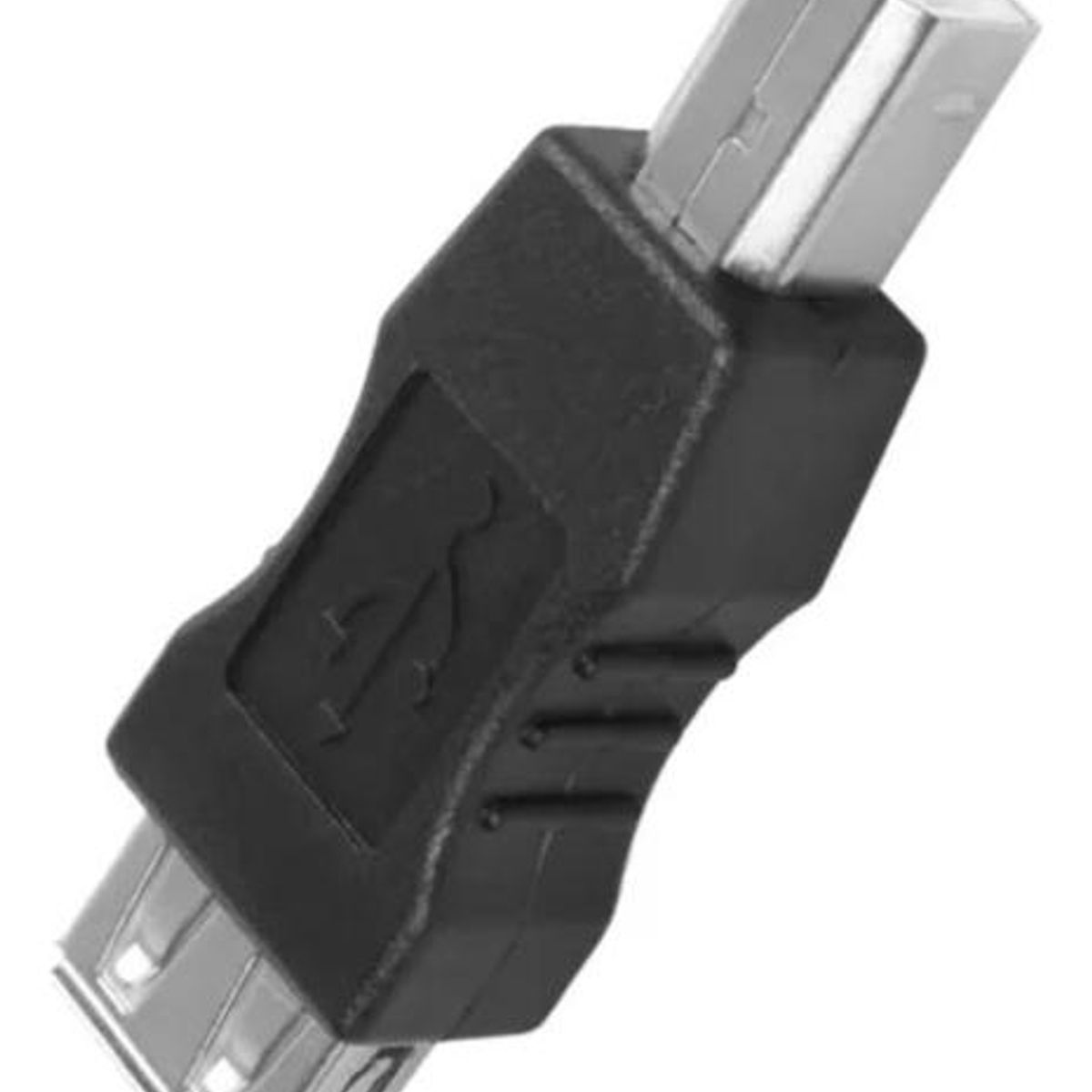 GENERICO - Adaptador USB A Hembra a USB B para Impresoras y Dispositivos