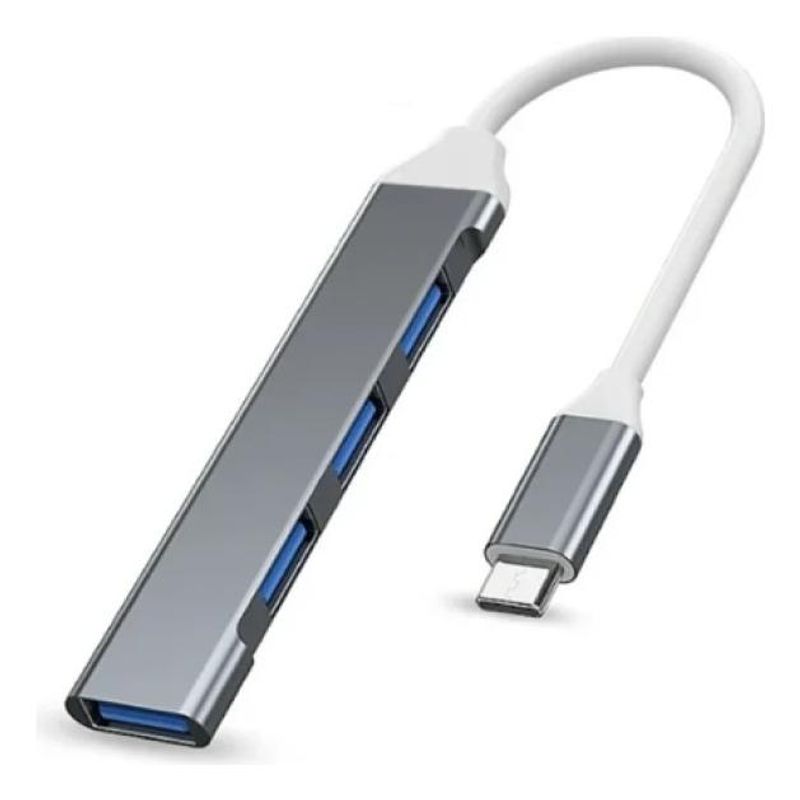 GENERICO - Adaptador 4 en 1 USB 30 con 4 puertos para tu comodidad