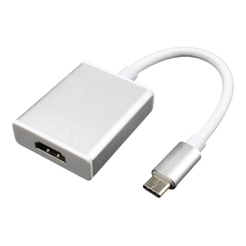GENERICO - Adaptador USB-C a HDMI 4K para Conexión de Dispositivos