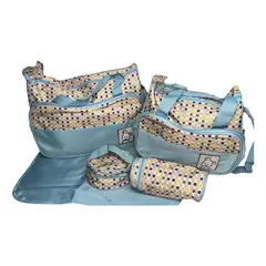 GENERICO - Bolsa Maternal Multifuncional con Organizador y Cambiador