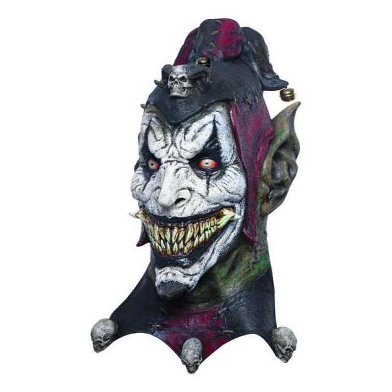 GENERICO - Máscara de Payaso Jesterblin - Halloween de látex auténtico