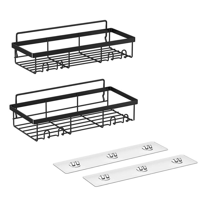 GENERICO - Estante de Malla Multiespacio para Baño y Cocina 2 Piezas