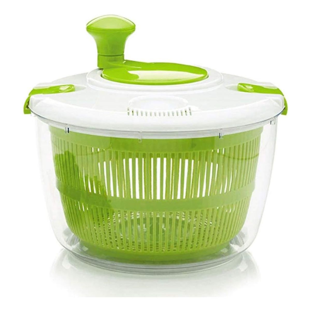 GENERICO - Secador Manual de Verduras y Ensaladas Fácil de Usar