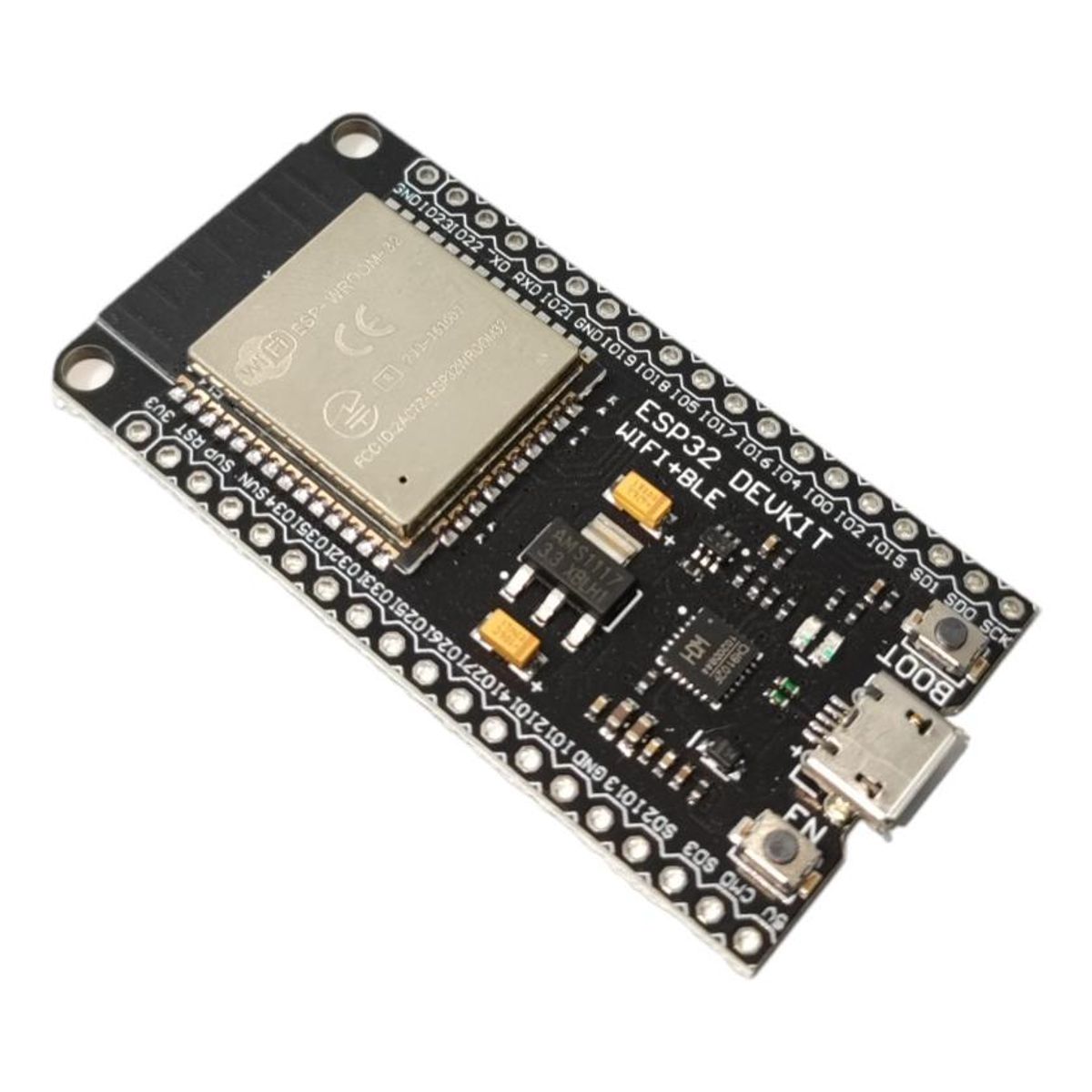 GENERICO - Placa de Desarrollo ESP32 con Wi-Fi y Bluetooth Integrados.