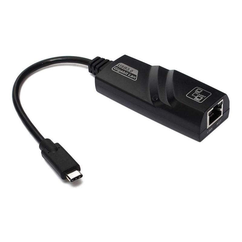 GENERICO - Adaptador USB C a Ethernet 1000 Mbps para Conexión Rápida
