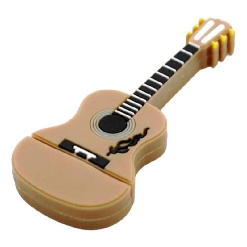 GENERICO - Pendrive 64 GB en forma de guitarra para gamers creativos
