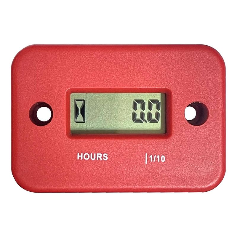 GENERICO - Contador de Horas de Servicio para Moto y Maquinaria 12V