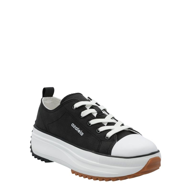 AZALEIA - Zapatilla Mujer Faria Negro AZALEIA