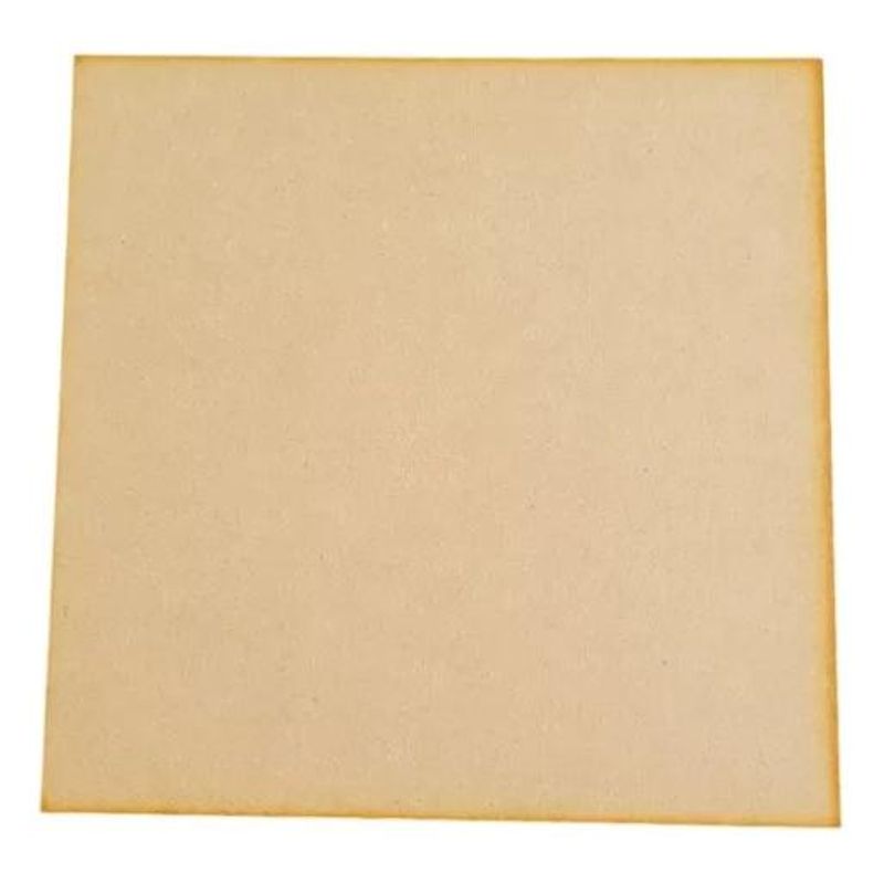 GENERICO - Cien Cuadrados MDF para Manualidades de 20 cm cada uno