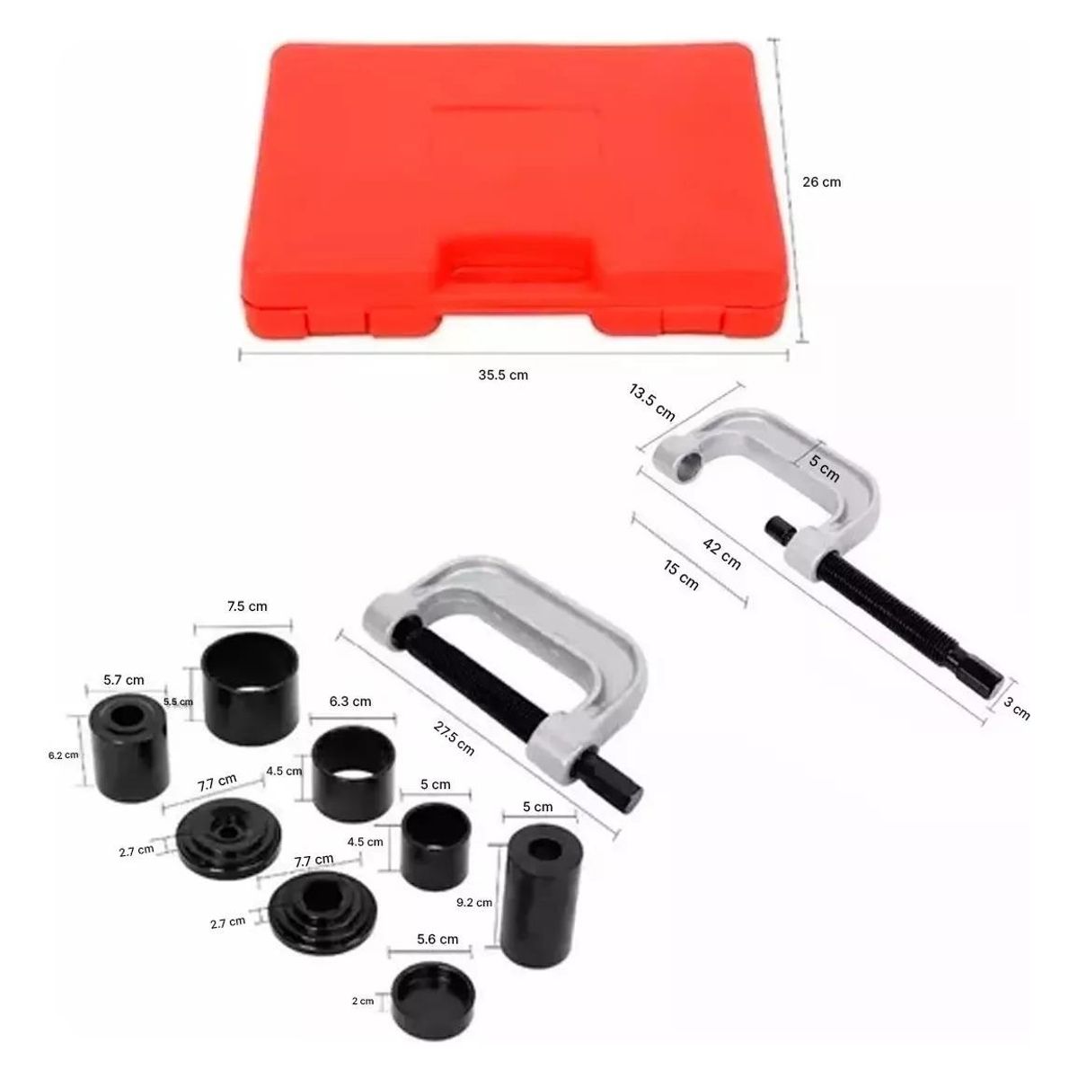 GENERICO - Herramienta Universal para Quitar Rótulas a Presión 4 en 1