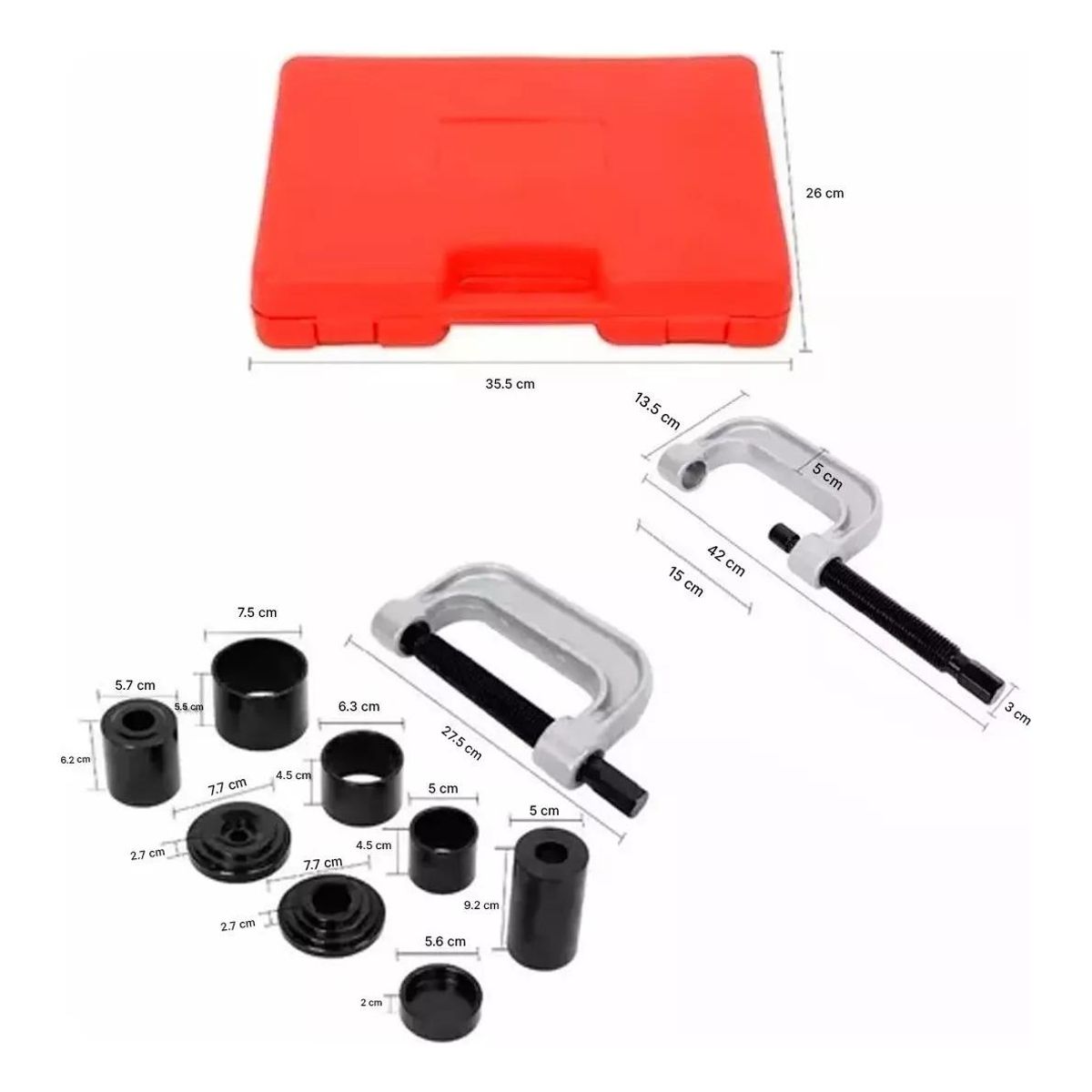 GENERICO - Herramienta Universal para Quitar Rótulas a Presión 4 en 1