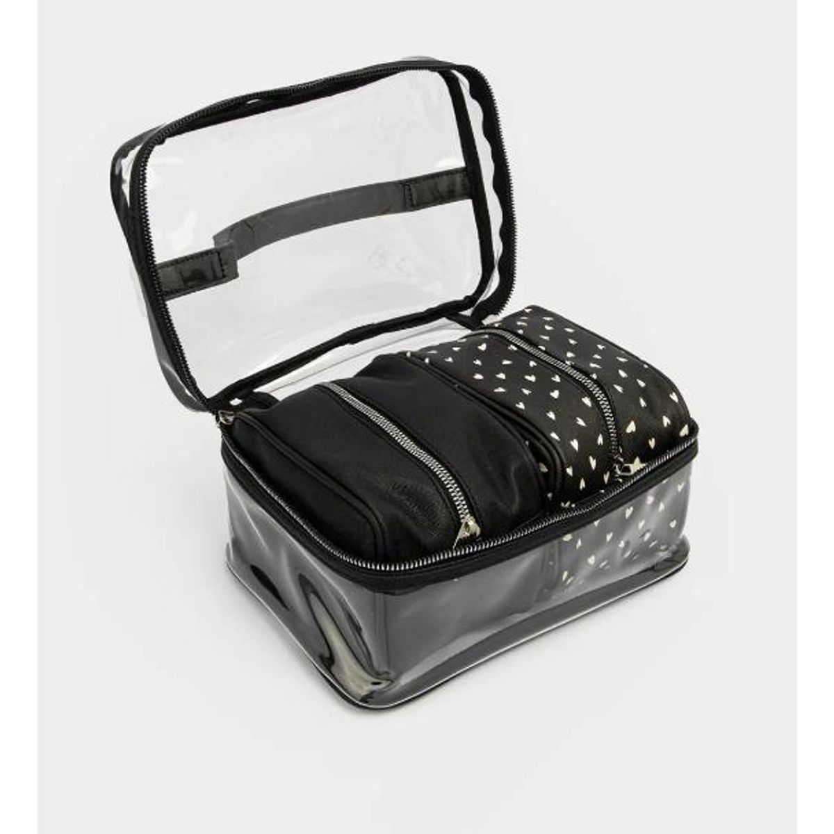 GENERICO - Set de 3 Neceseres de Poliuretano Elegantes y Funcionales