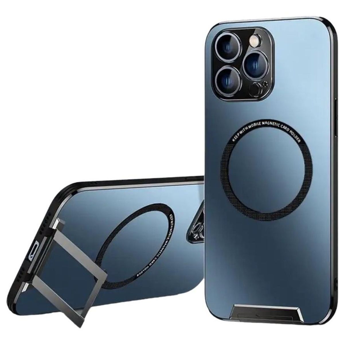 GENERICO - Funda Elegante con Soporte Invisible y Tecnología MagSafe