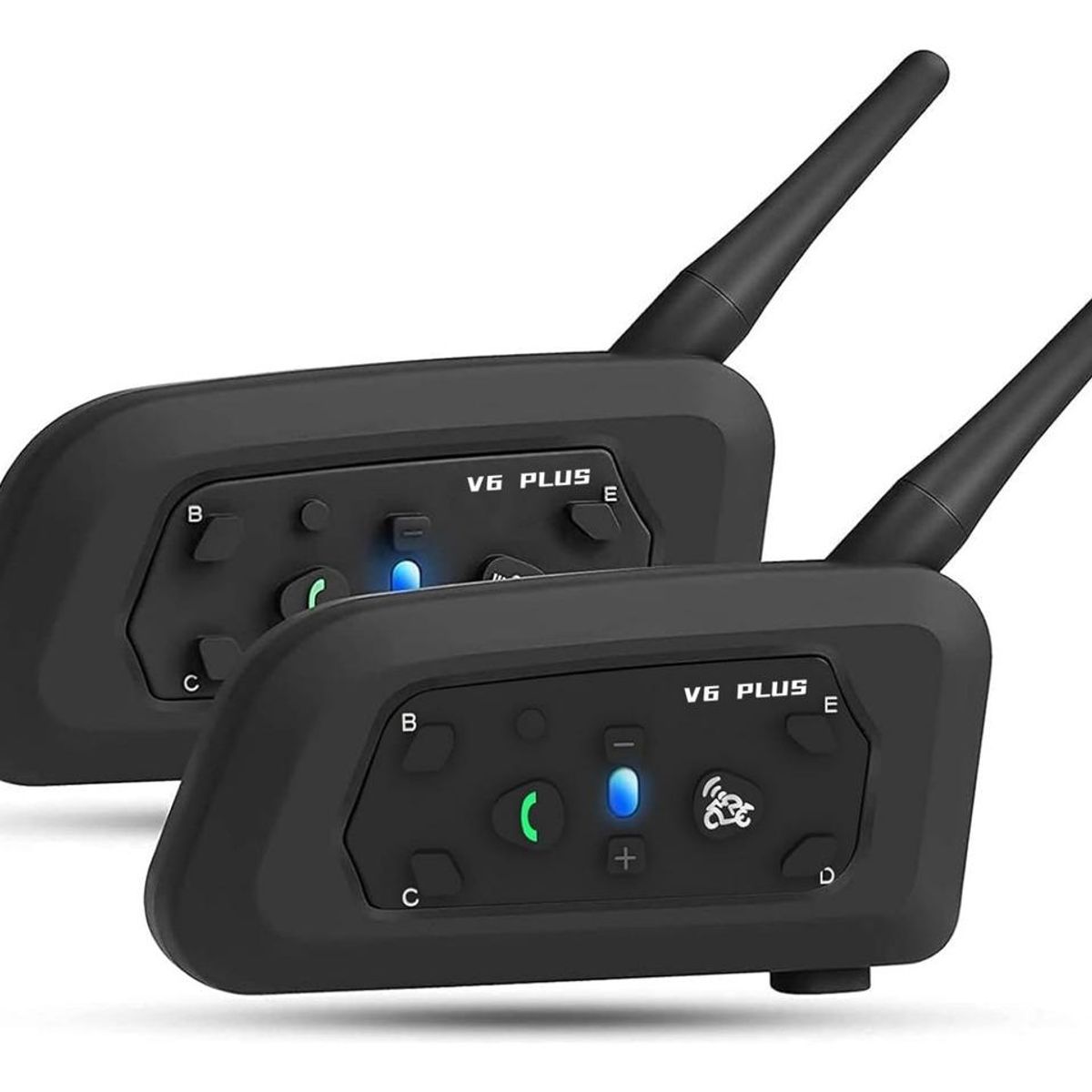 GENERICO - Intercomunicador Bluetooth V6 Plus para Motores hasta 1500m