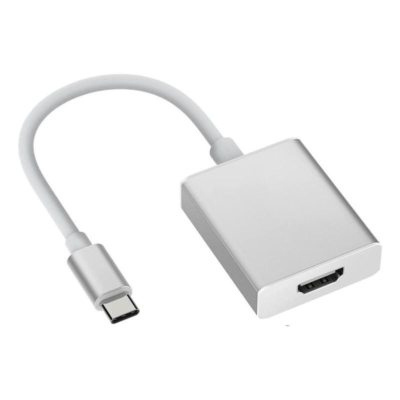 GENERICO - Hub USB-C a HDMI 4K compacto y compatible con Windows y Linux