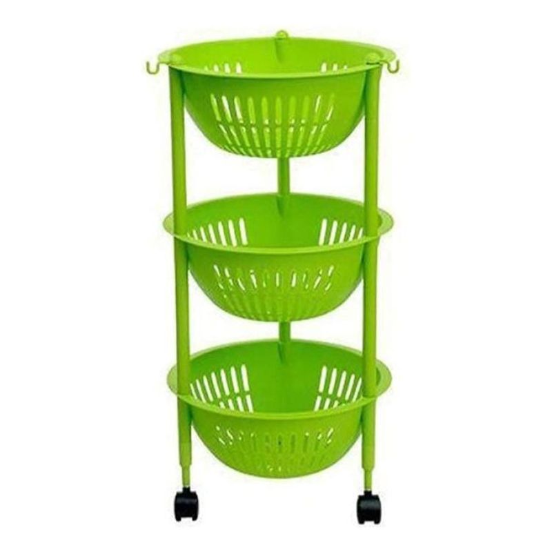GENERICO - Carro Organizador de Cocina Multifuncional 3 Niveles