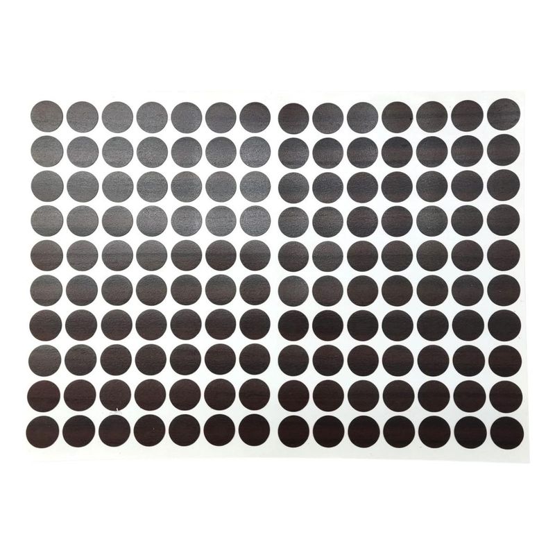 GENERICO - Tapas Autoadhesivas para Tornillos 12mm en Varios Colores