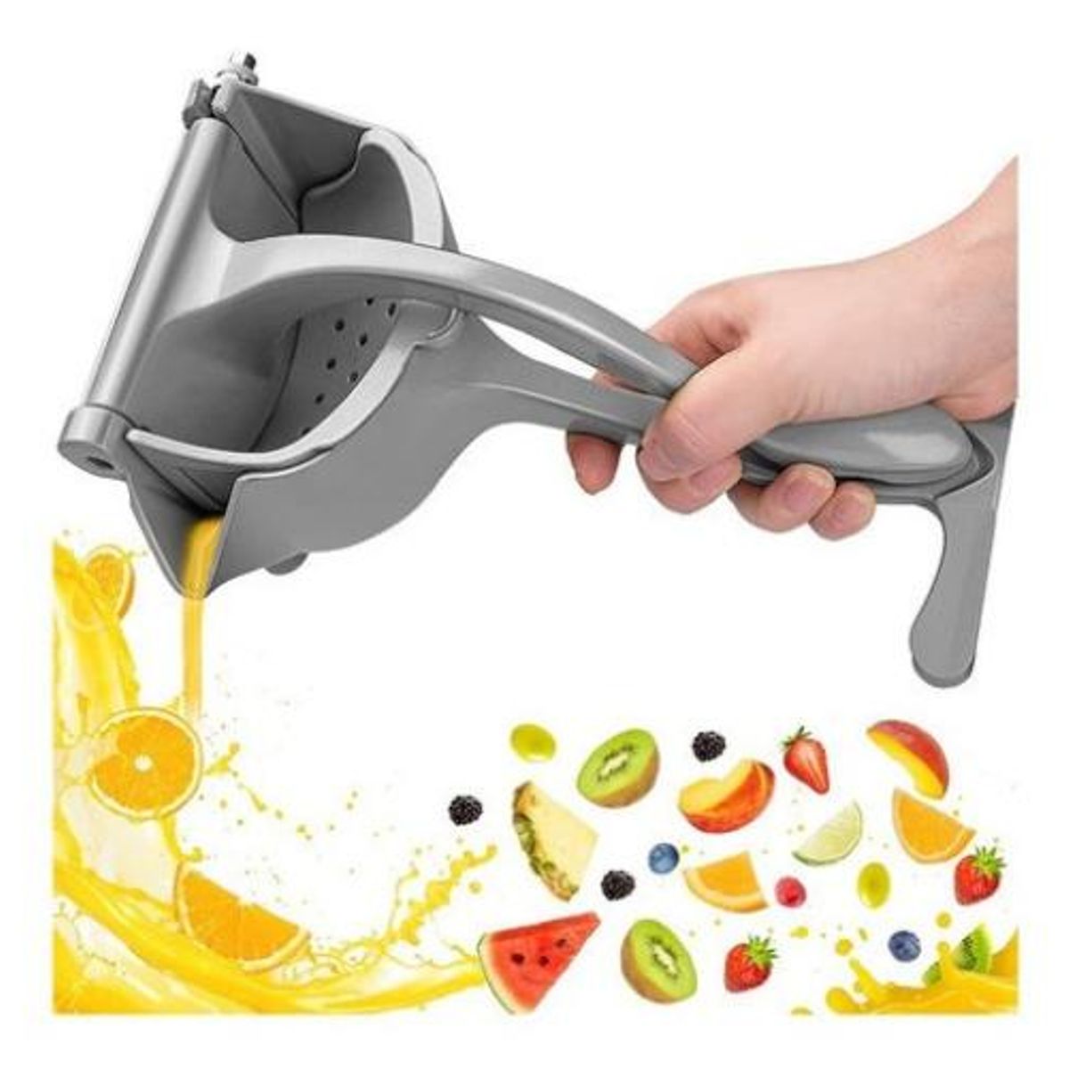 GENERICO - Exprimidor Manual de Cítricos con Mango Ergonómico y BPA-Free