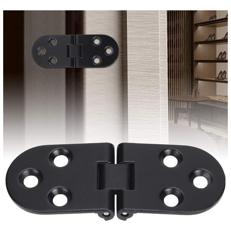 GENERICO - Bisagras Plegables de Zinc 180° para Muebles y Puertas