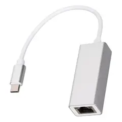 GENERICO - Adaptador USB-C a RJ45 Conectividad Rápida y Versátil
