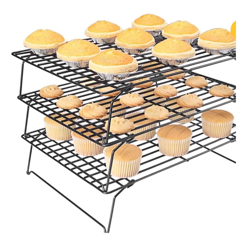 GENERICO - Rejilla Plegable de Enfriamiento para Repostería Multifuncional