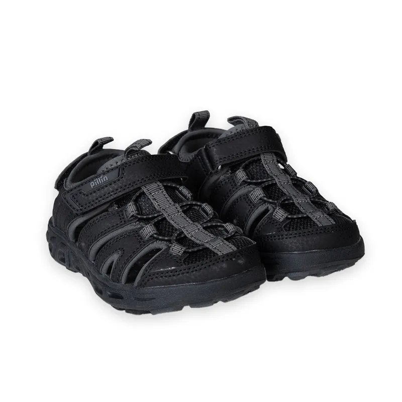 PILLIN - Sandalias Bebe Niño Negro Pillin (PZC431-25NEG )