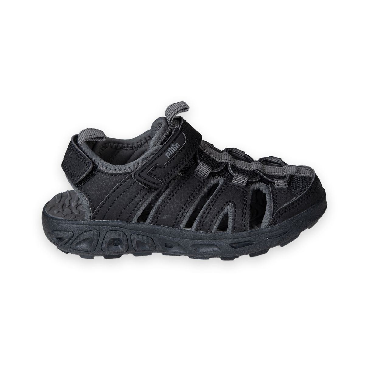 PILLIN - Sandalias Bebe Niño Negro Pillin (PZC431-25NEG )