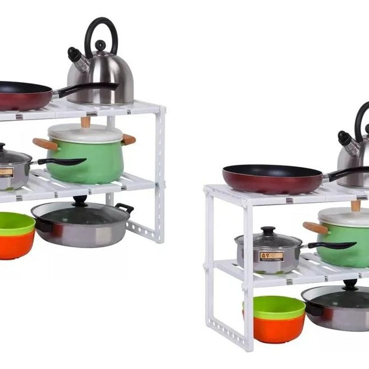 GENERICO - Estante Organizador Ajustable para Cocina y Baño Multiusos
