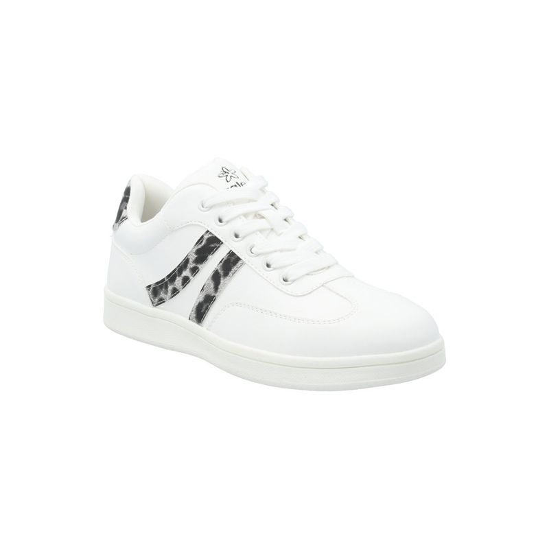 AZALEIA - Zapatilla Mujer Adiela Blanco Animal Print AZALEIA