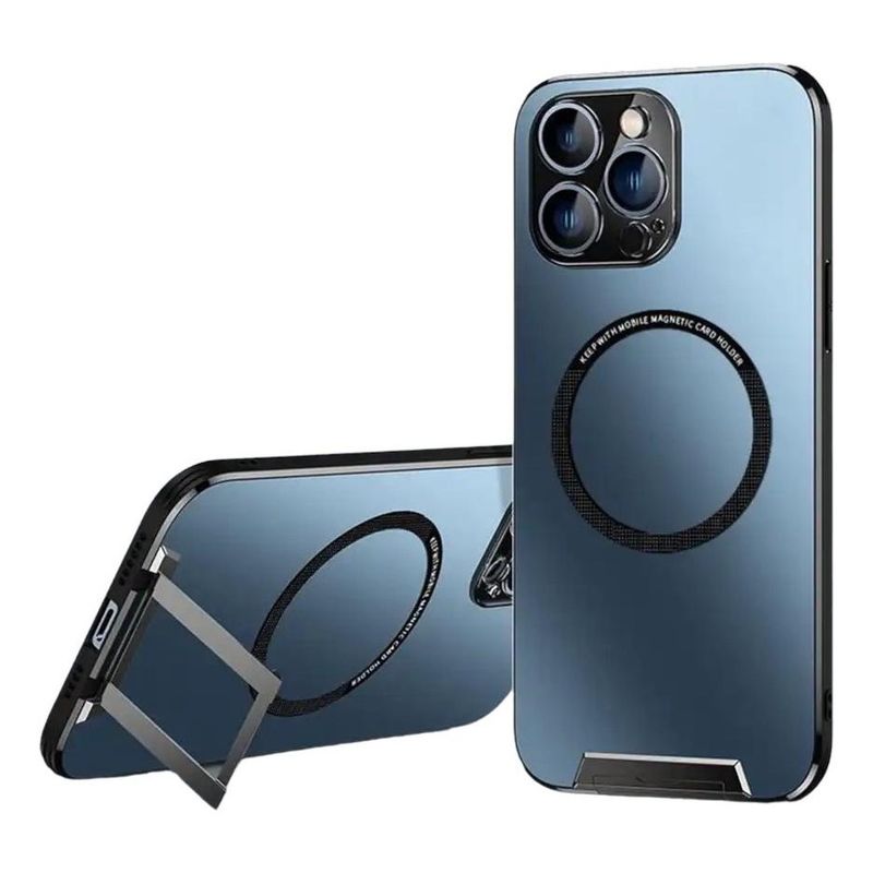 GENERICO - Funda Magnética Elegante para iPhone 12 Pro Max