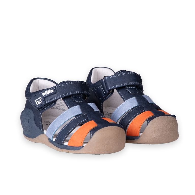 Sandalias Recién Nacido Niño Azul (PZC206-25AZU )