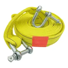 GENERICO - Eslinga de Amarre 5m Resistencia 5000 Kg Incluye Ganchos