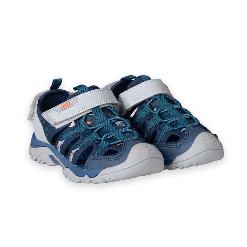 PILLIN - Sandalias Bebe Niño Petroleo Pillin PZC428-25PET  - Verde