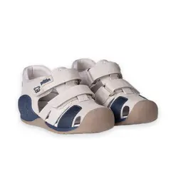 PILLIN - Sandalias Recién Nacido Niño Beige PZC205-25BEI - Blanco