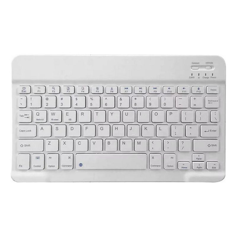 GENERICO - Teclado Bluetooth Ultrafino para Tablet y Celular 10