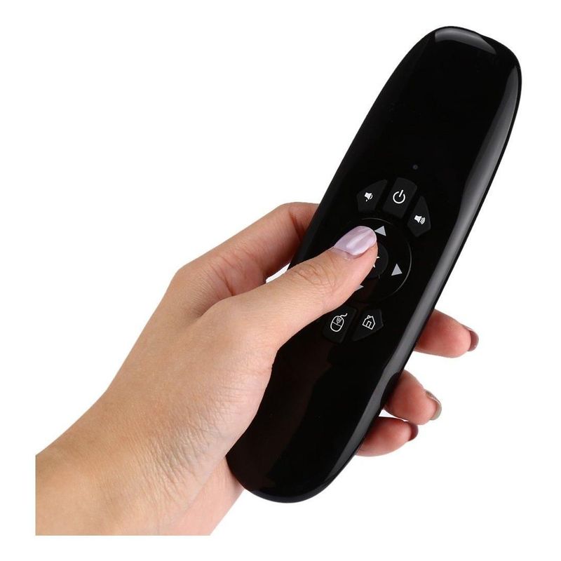 GENERICO - Teclado y Air Mouse Inalámbrico 3 en 1 con Giroscopio