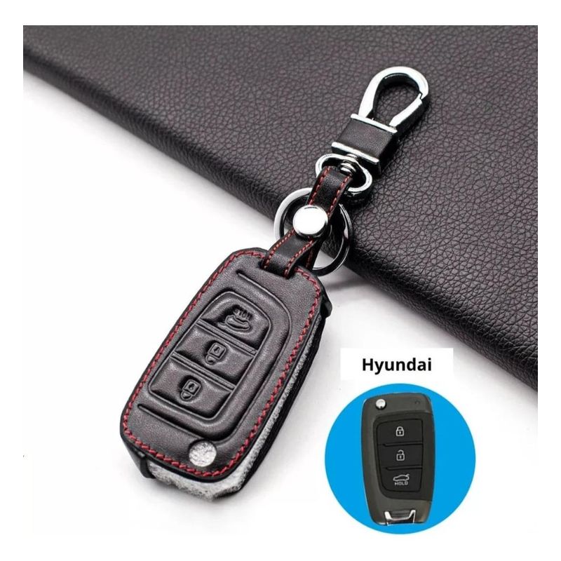 GENERICO - Funda de Cuero para Llaves de Auto - Protección y Estilo