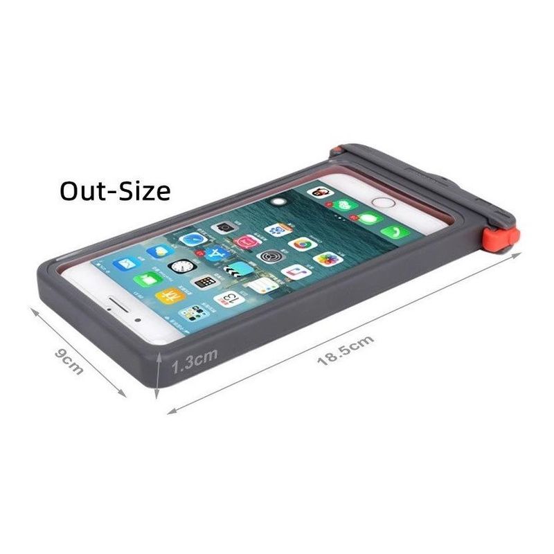 GENERICO - Funda Impermeable para iPhone X8 Ideal para Buceo y Agua