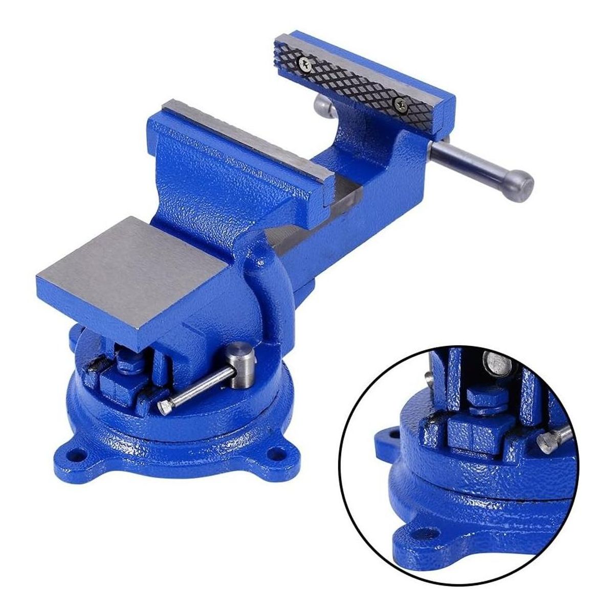 GENERICO - Banco de Trabajo Mecánico con Mordazas de 100mm y Yunque