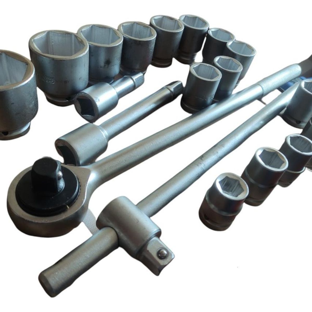 GENERICO - Set de Dados Hexagonales 21 Piezas con Caja de Ordenamiento