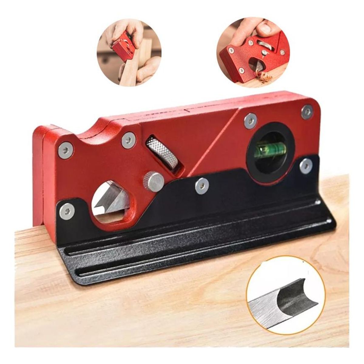 GENERICO - Cepillo de Mano Profesional para Acabados en Madera