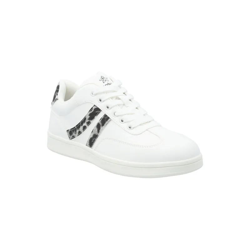 AZALEIA - Zapatilla Mujer Adiela Blanco Animal Print AZALEIA