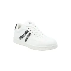 AZALEIA - Zapatilla Mujer Adiela Blanco Animal Print