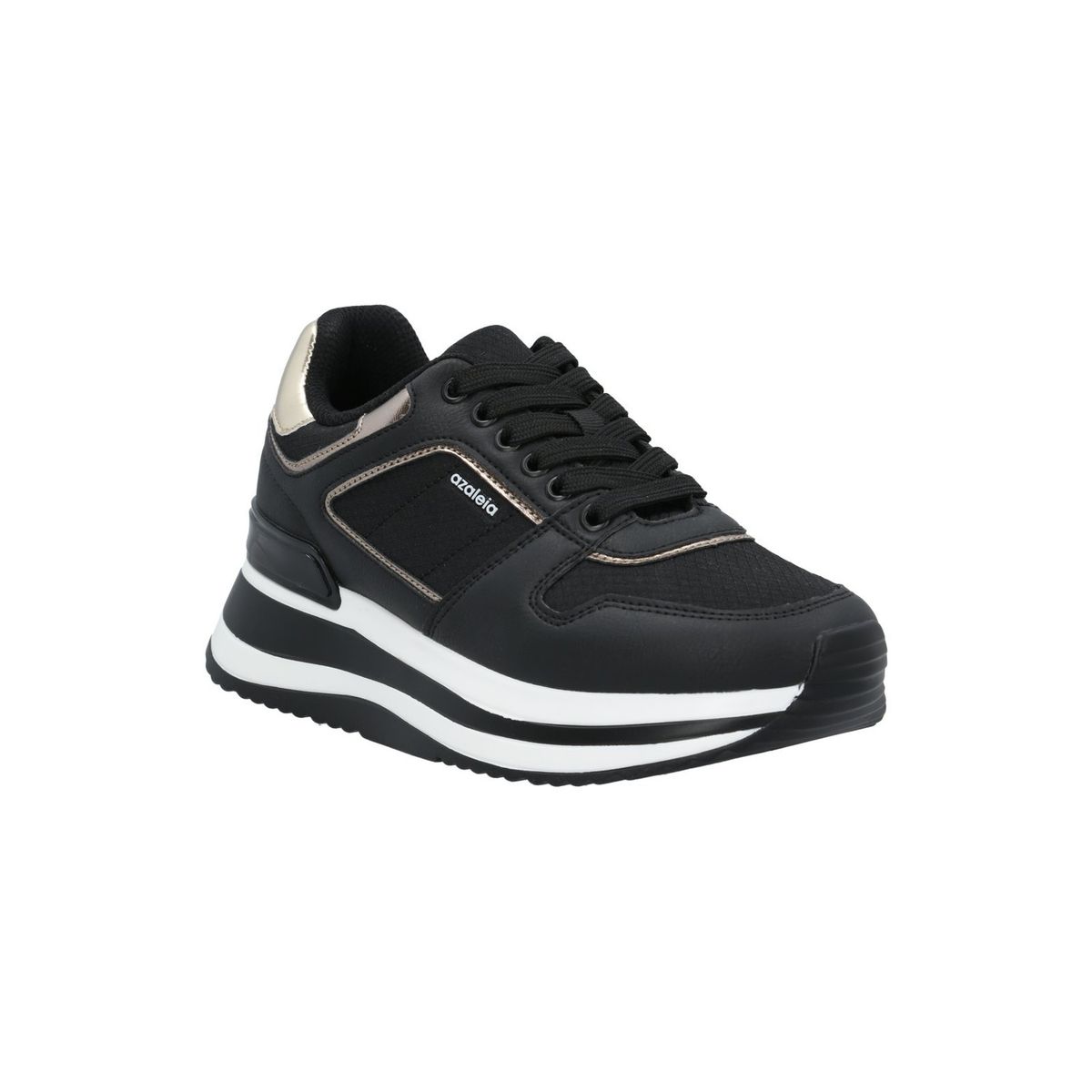 AZALEIA - Zapatilla Mujer Edna Negro AZALEIA