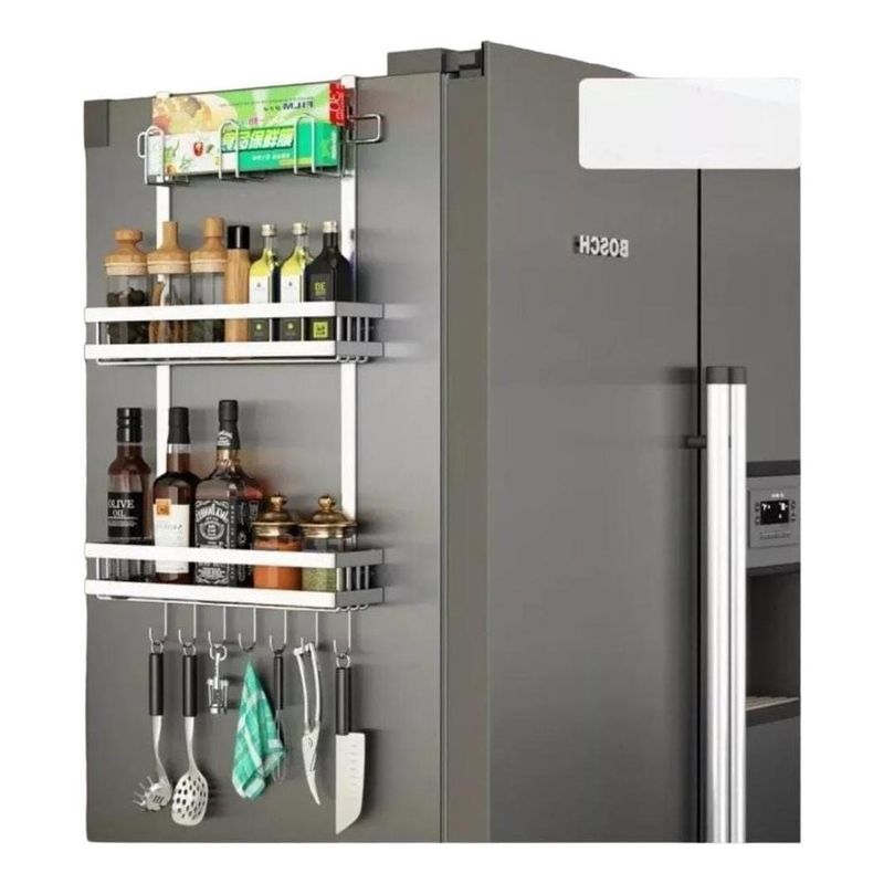GENERICO - Estante Organizador Lateral para Nevera y Cocina 20kg