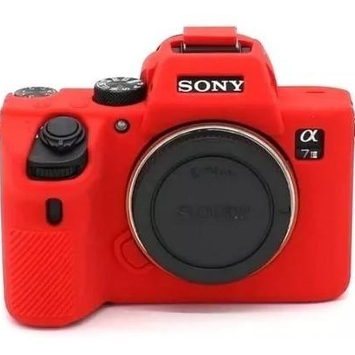 GENERICO - Funda de silicona suave y colorida para cámaras Sony A7R