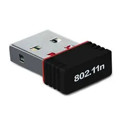 GENERICO - Adaptador Wifi USB 150Mbps Mini para Conexión Rápida