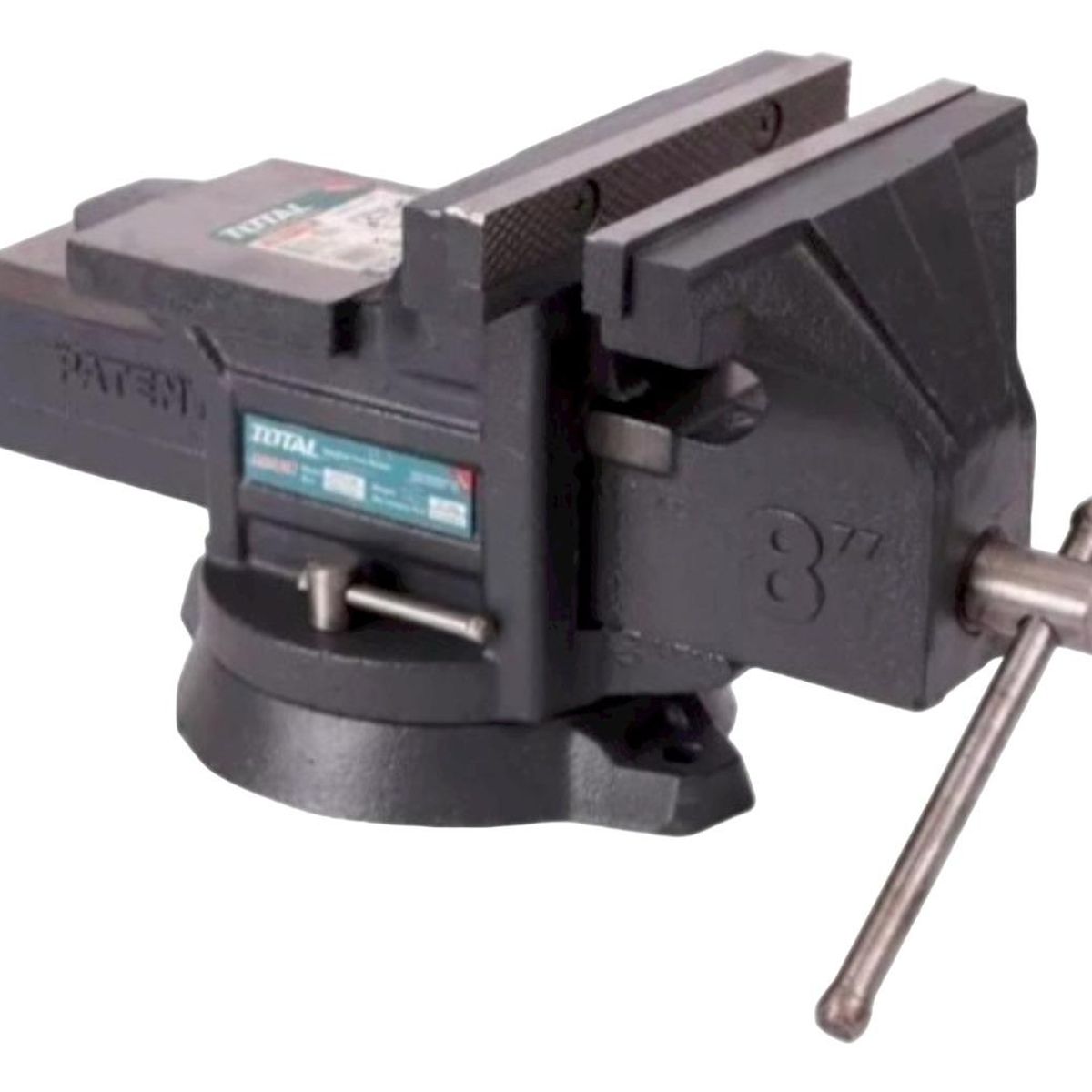 GENERICO - Tornillo Mecánico de Banco 8 Pulgadas con Base Fija